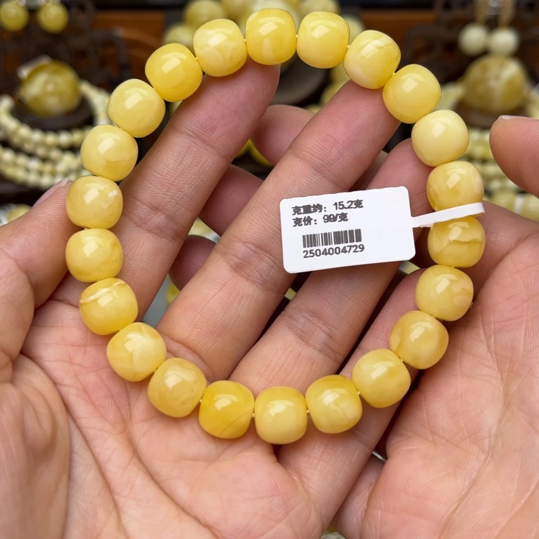 手串蜜蜡未镶嵌10+老型手串