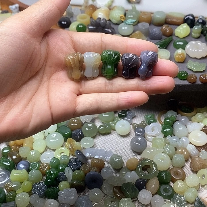 未镶嵌和田玉挂件白菜10一个多样性发其一