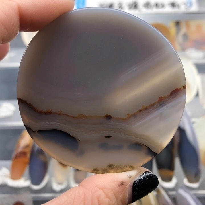 查罗石未镶嵌珠宝半成品138