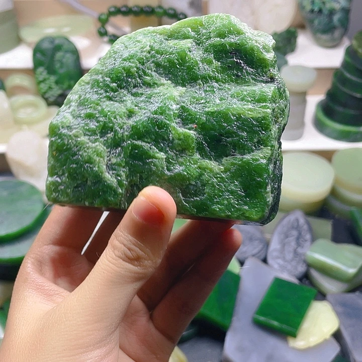 和田玉（碧玉）未镶嵌挂件