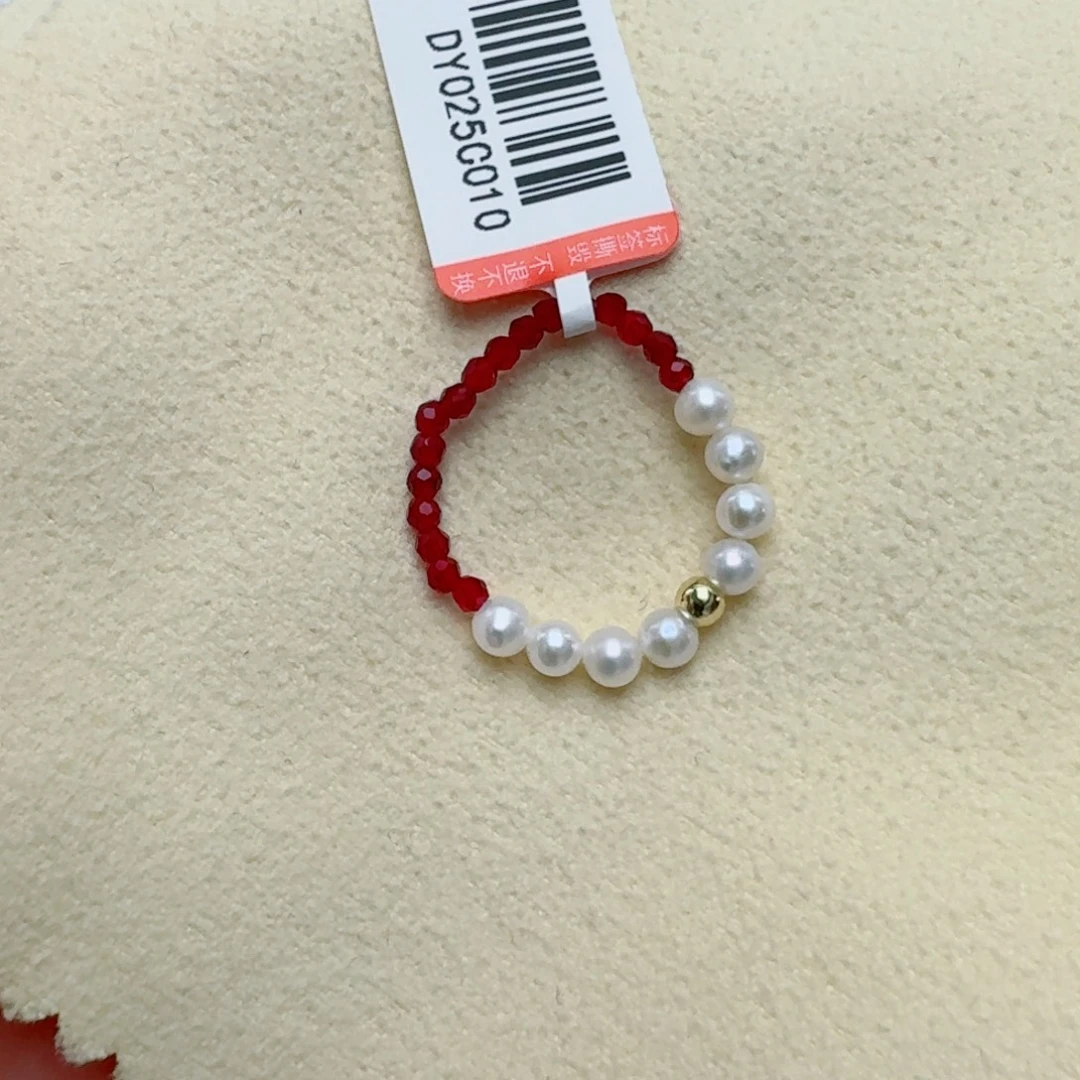 未镶嵌戒指淡水珍珠@@dy025