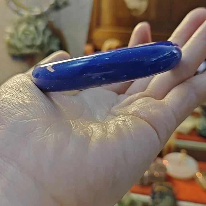 青金石合金手镯青金石女士手镯