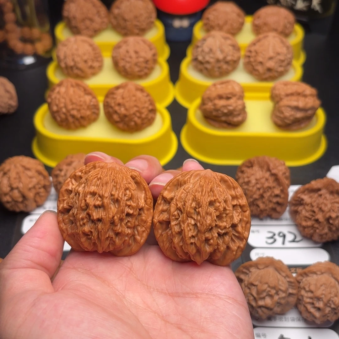 把件文玩核桃45虎头516