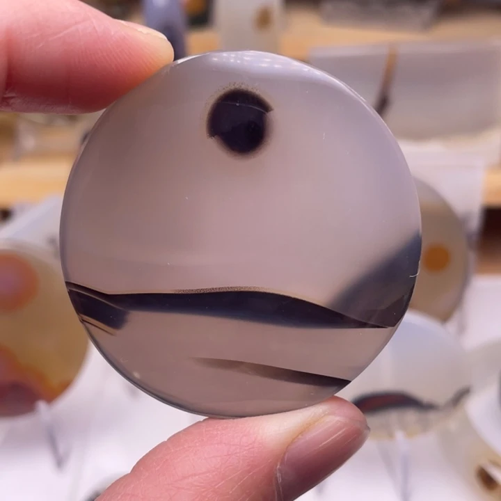 玛瑙/玉髓未镶嵌吊坠(不含链)