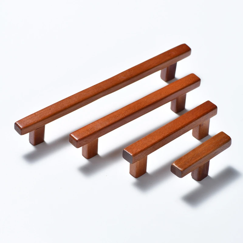 原木实木柜门抽屉拉手极简中式实木衣柜门橱柜拉手衣柜门拉手