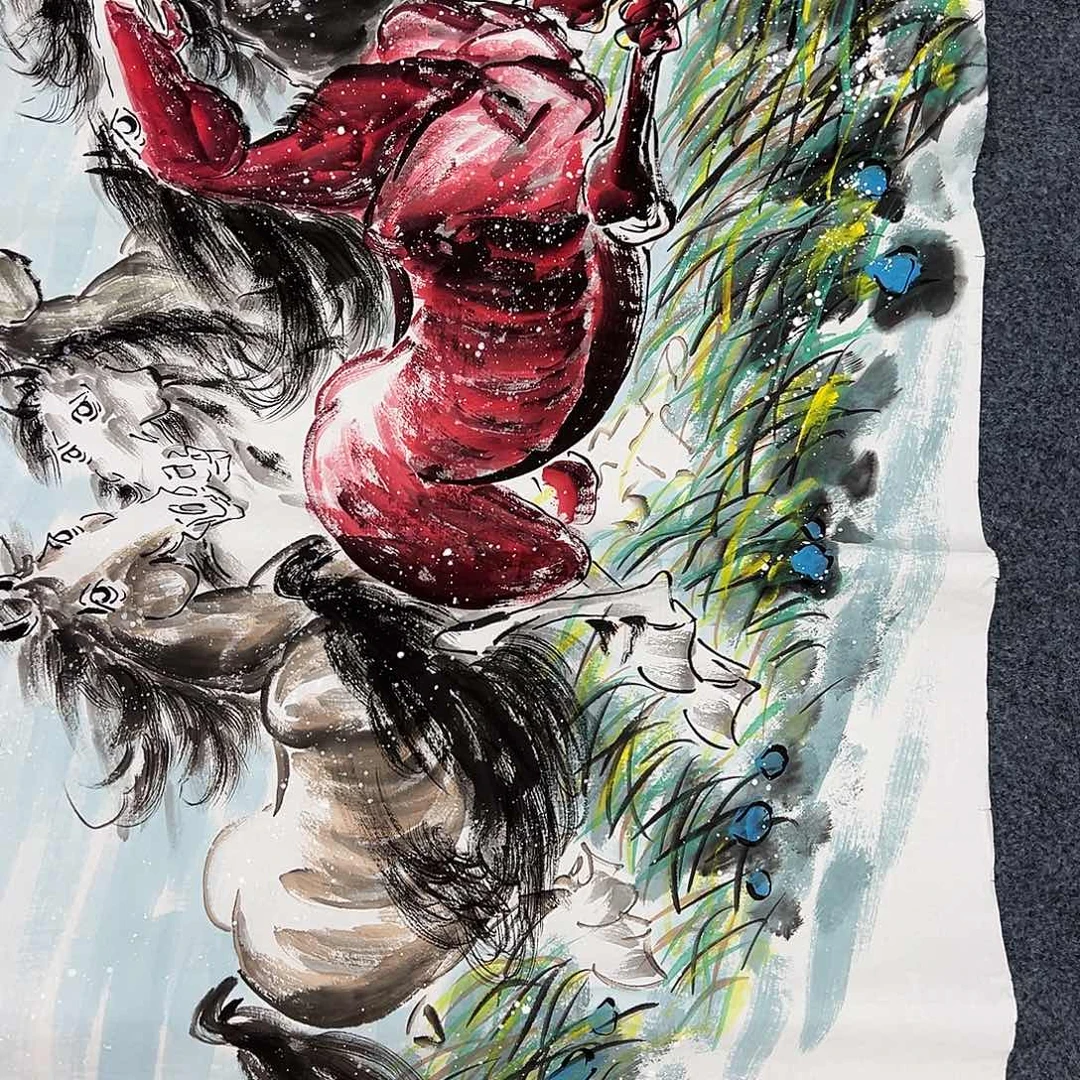 国画纯手绘作品欣赏