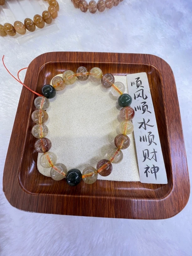 非金属陶瓷手链 手串多样性设计款晶石