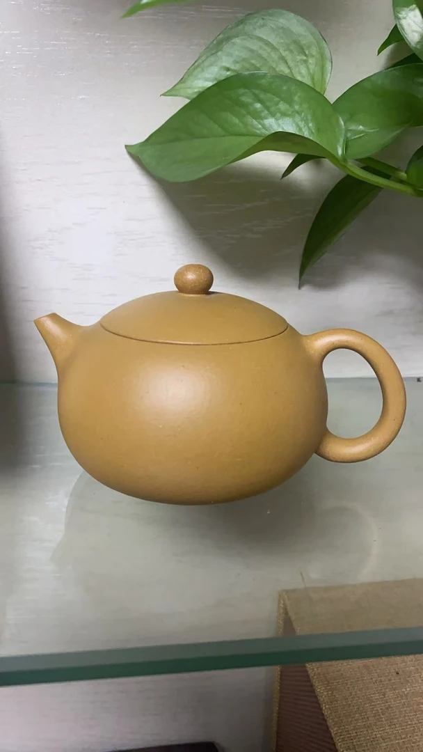 原矿黄金段泥小容量西施壶180cc手工茶壶泡茶壶全手工