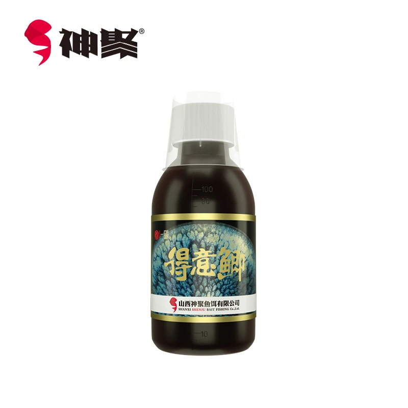 神聚得意鲫100ml钓鲫鱼一瓶搞定鱼饵垂钓黑坑野钓必备饵料添加剂