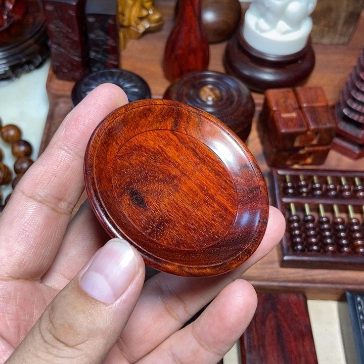 檀香紫檀（小叶紫檀）盘子