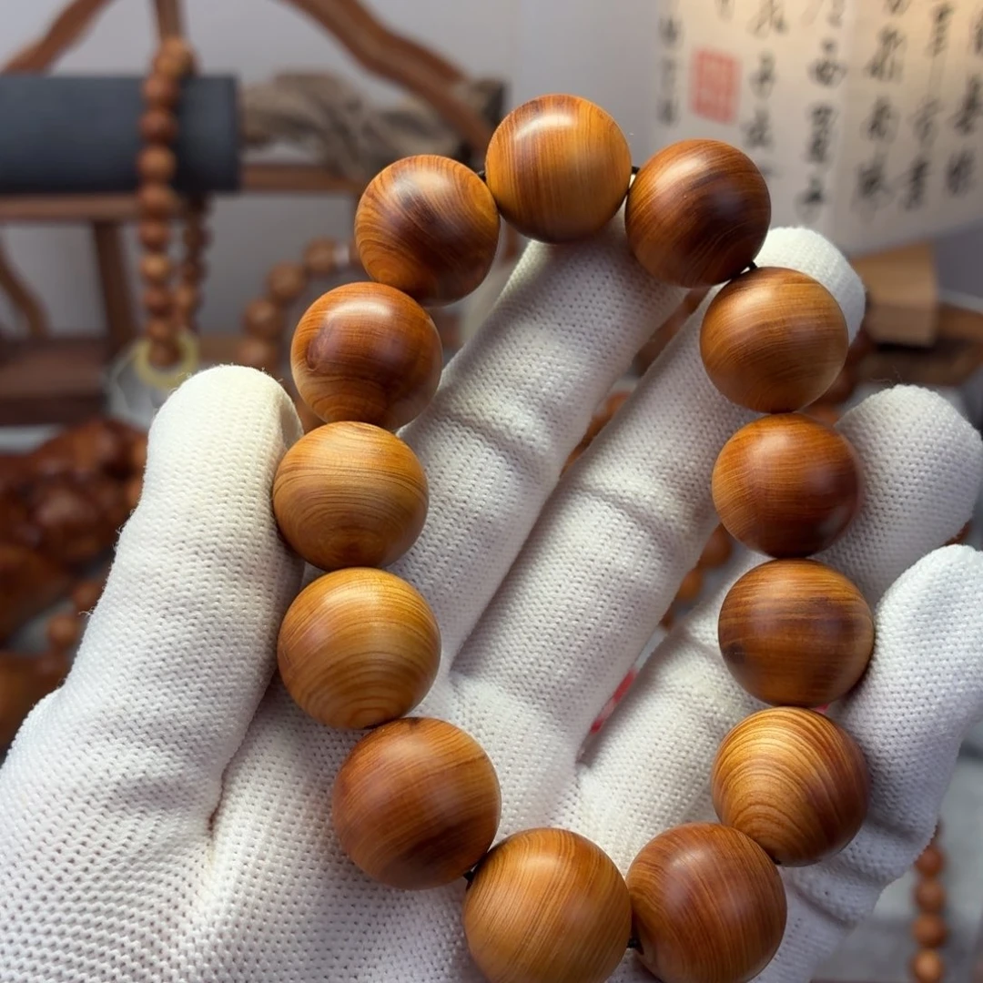 柏木手串/手链五灵脂蚕丝纹1.8 咸甜复合香 40.6
