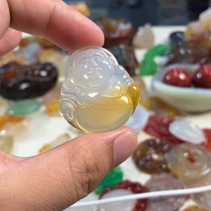 未镶嵌吊坠(不含链)玛瑙/玉髓