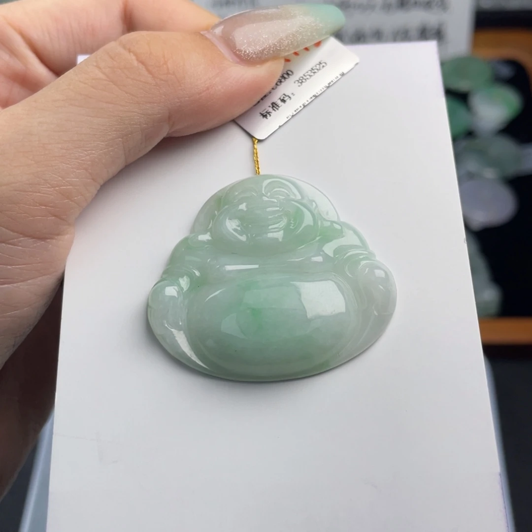 颈饰未镶嵌翡翠佛公
