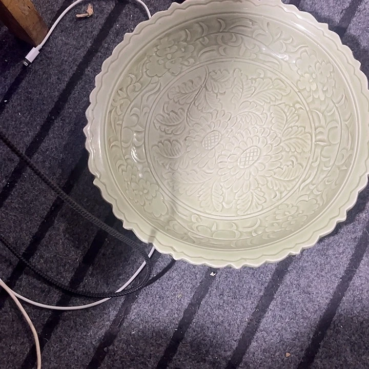 黄***超其他青花瓷葵花盘