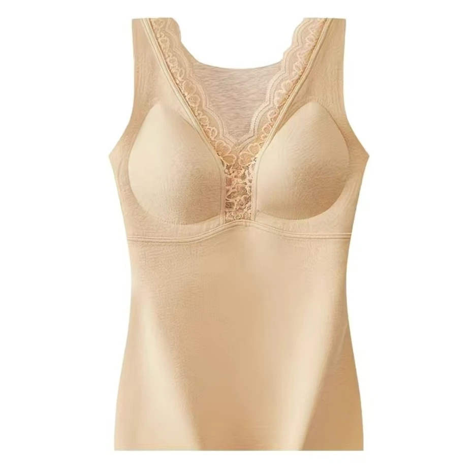 泗水康益蕾丝花边女士背心