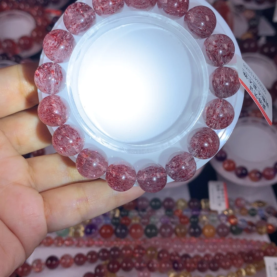 未镶嵌手链水晶蓝彼岸花