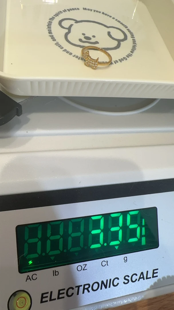 足金精品工艺戒指