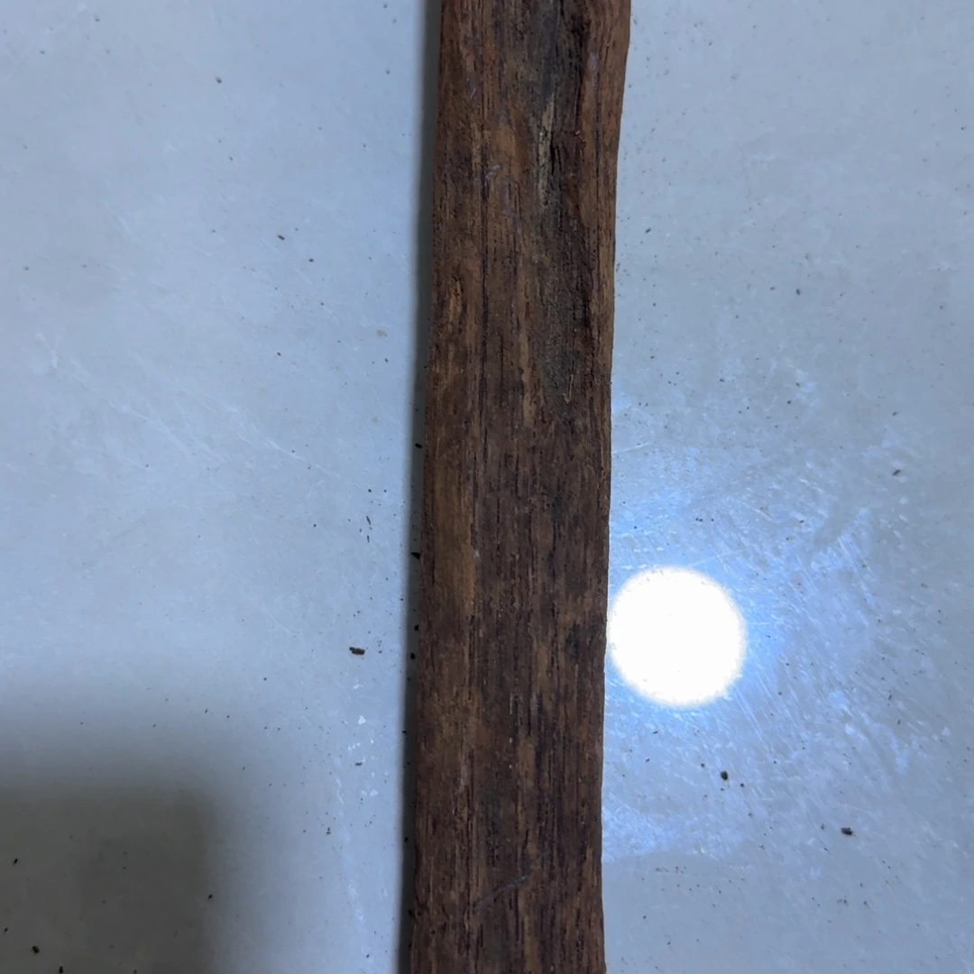 藤类20cm降真香手把件原木