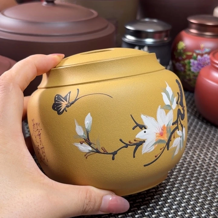 茶叶罐紫砂中高端紫砂茶叶罐