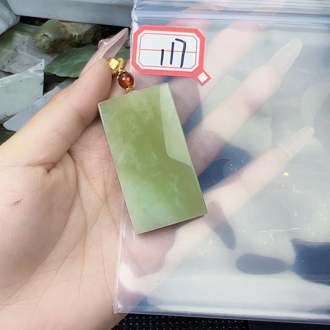 和田玉珠宝半成品未镶嵌