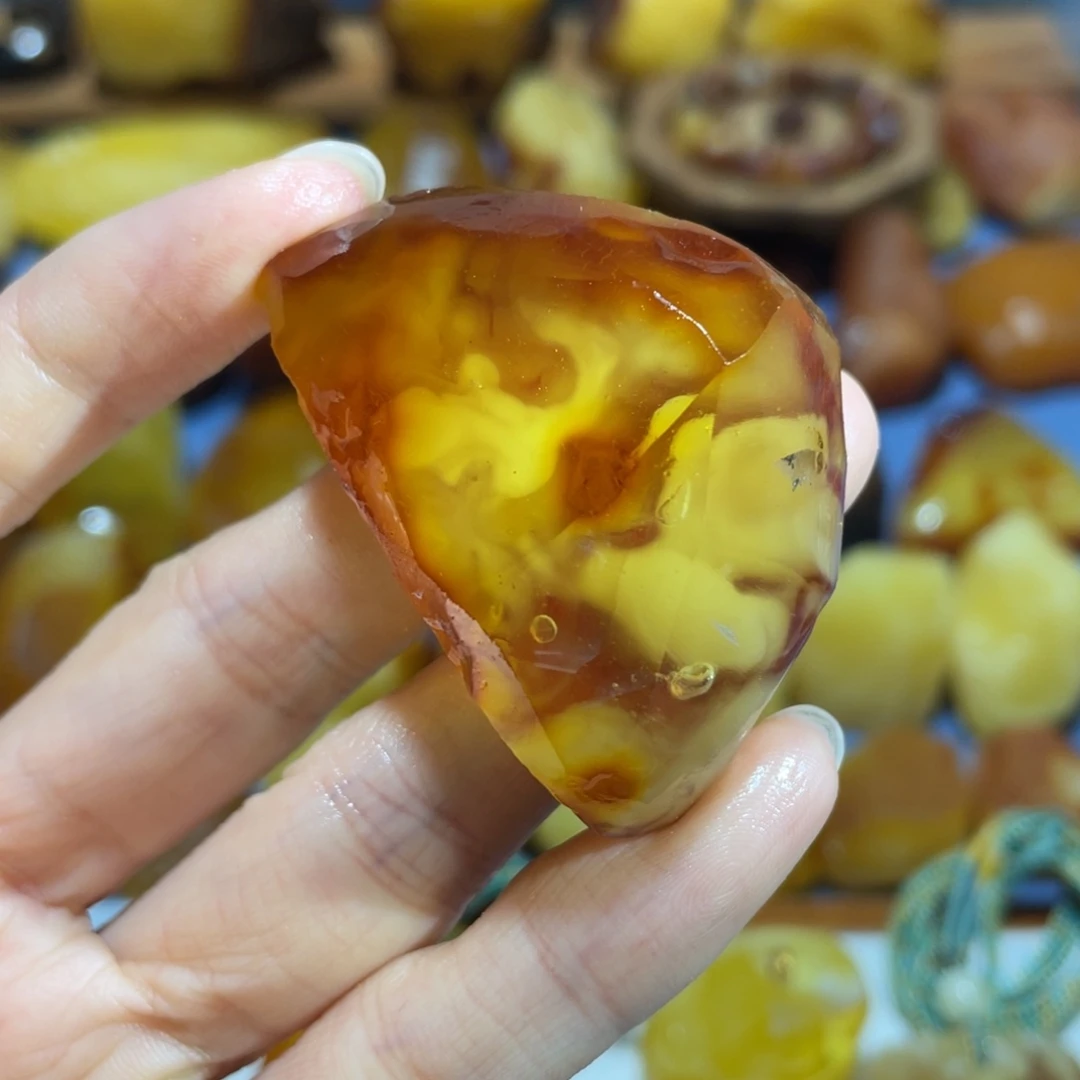 定制蜜蜡未镶嵌波罗的海琥珀蜜蜡原石