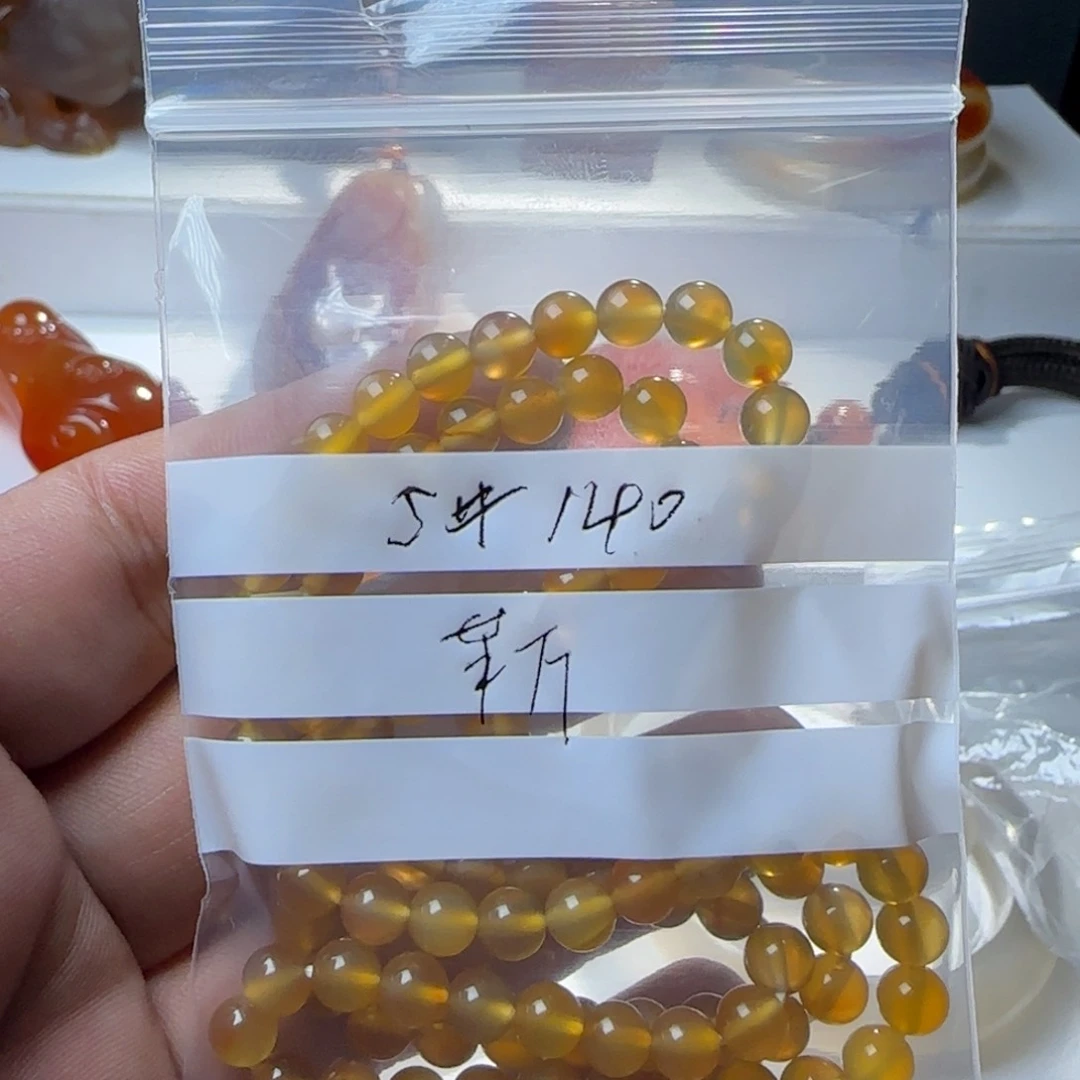 玛瑙/玉髓颈饰合金靳*5