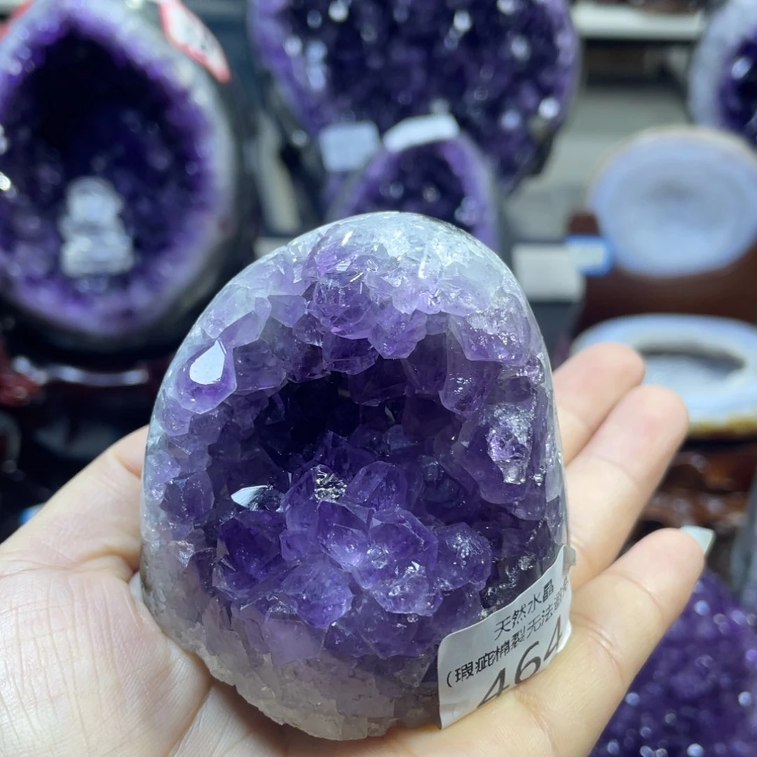未镶嵌紫晶大型摆件（非配饰）莹