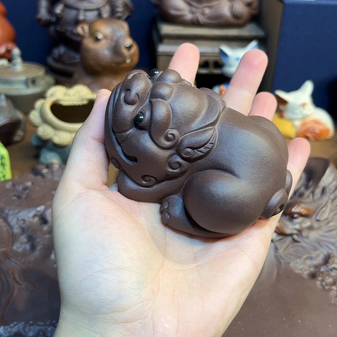 茶杯紫砂紫砂茶宠