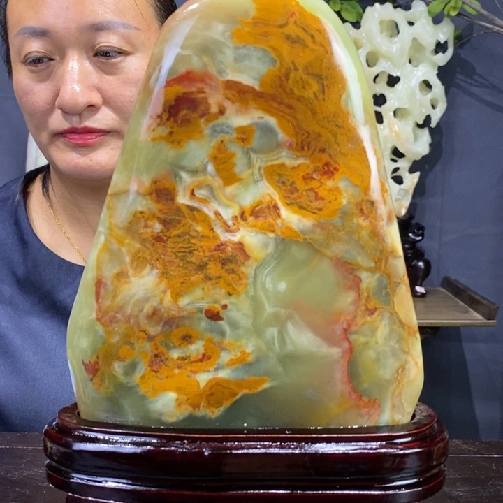 石材精品古青石摆件