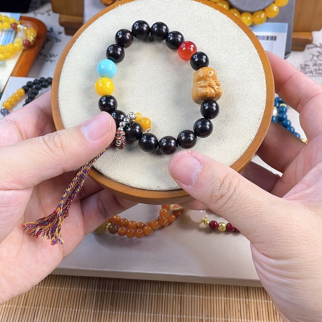 绿松石手饰银S925镀金镶嵌