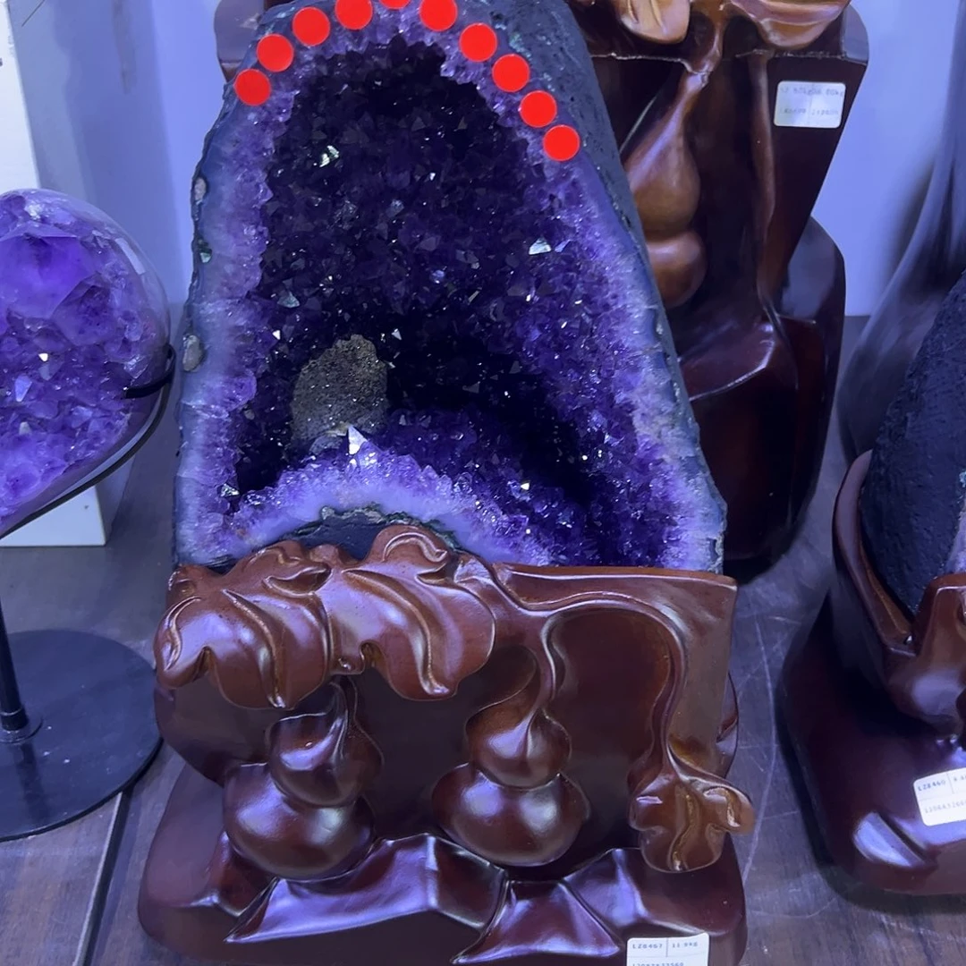 未镶嵌大型摆件（非配饰）紫晶
