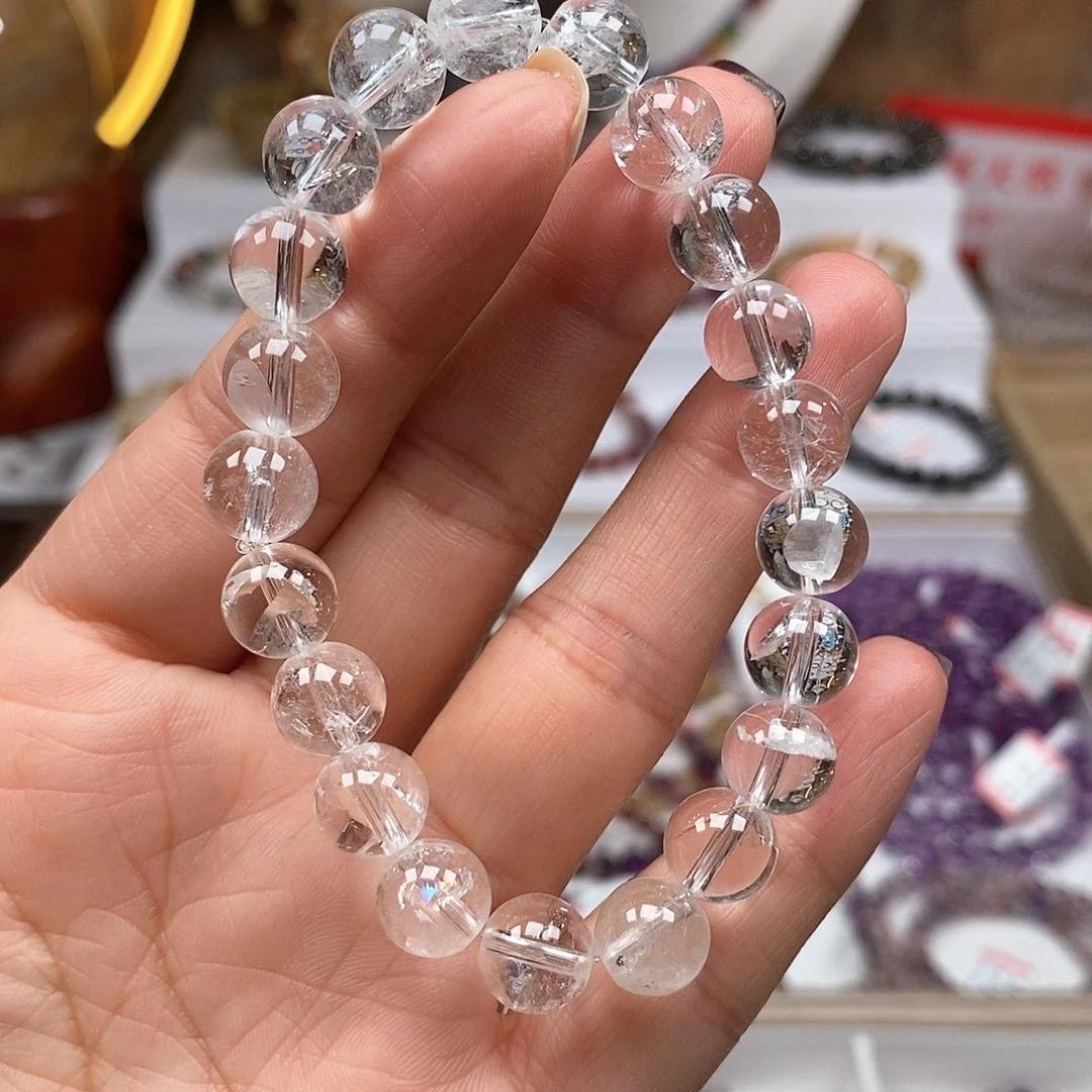 未镶嵌手链水晶白水手链9