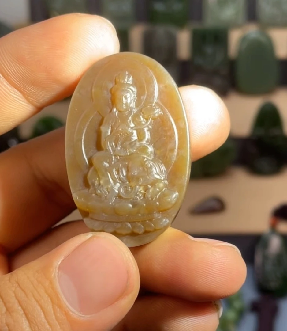 【阿良的玉】和田玉挂件未镶嵌