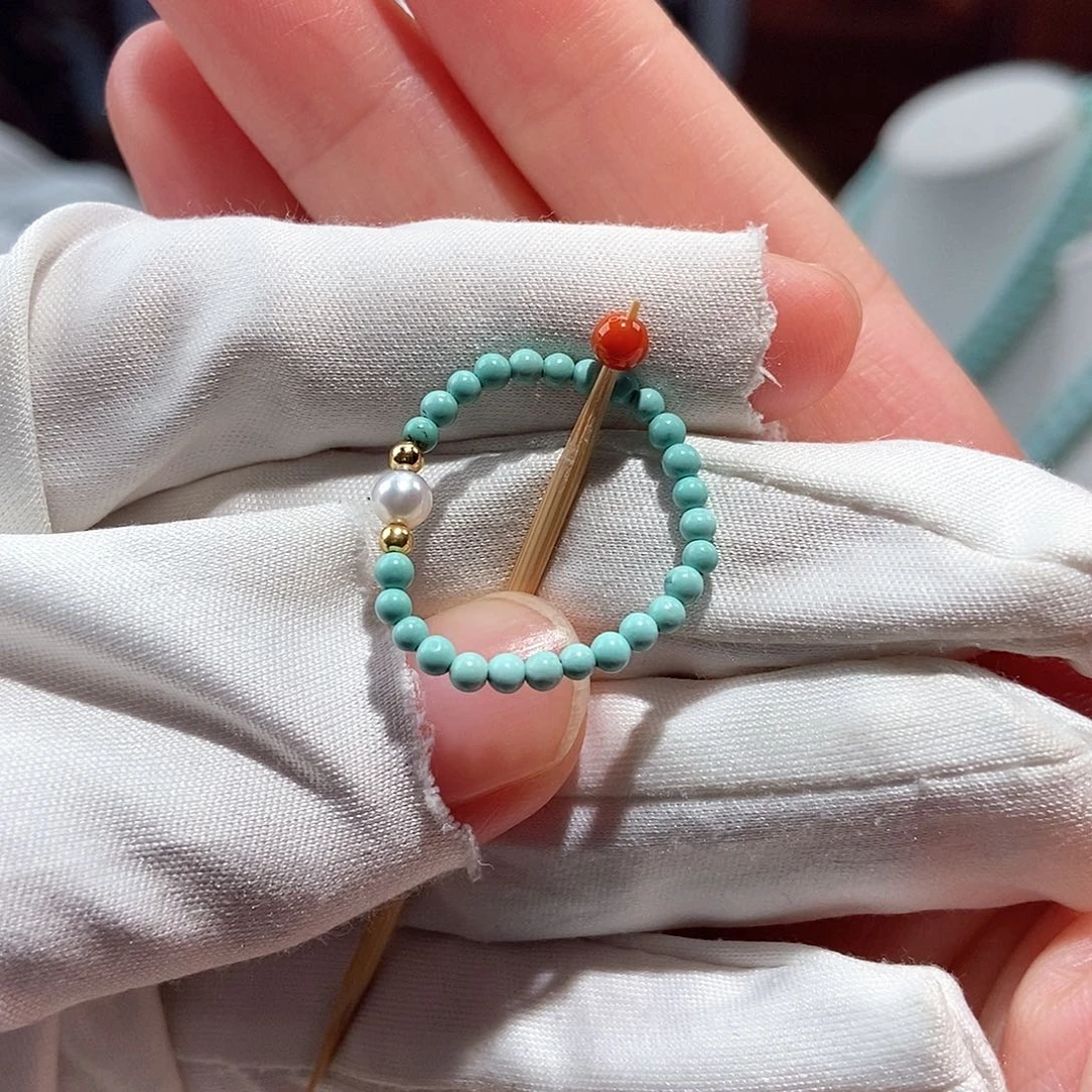 南红玛瑙未镶嵌戒圈卡2+