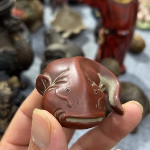 紫砂摆件陶瓷制品