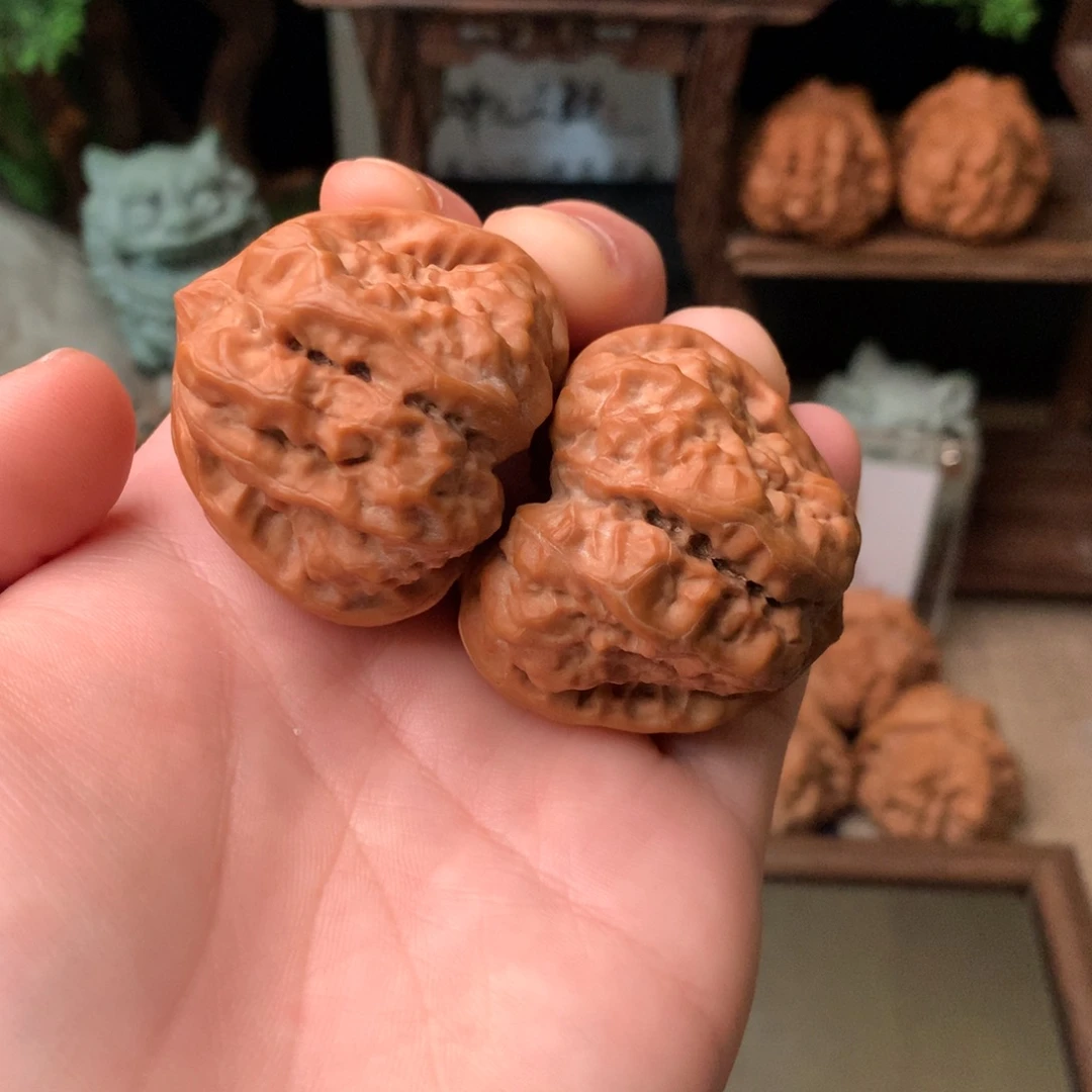 a***l把件文玩核桃43尺寸蛤蟆头