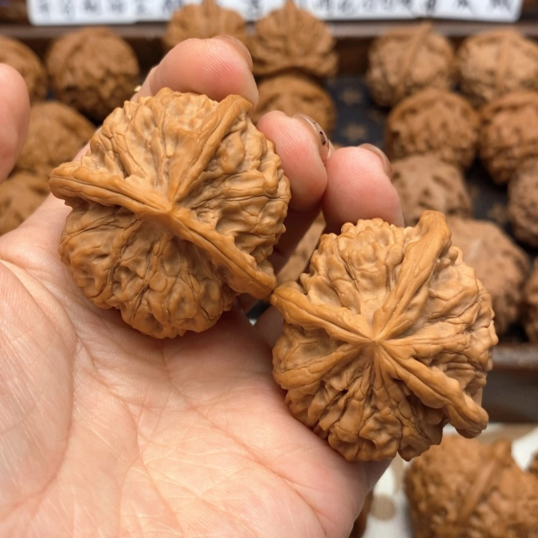 把件文玩核桃43尺全品玉玺丁