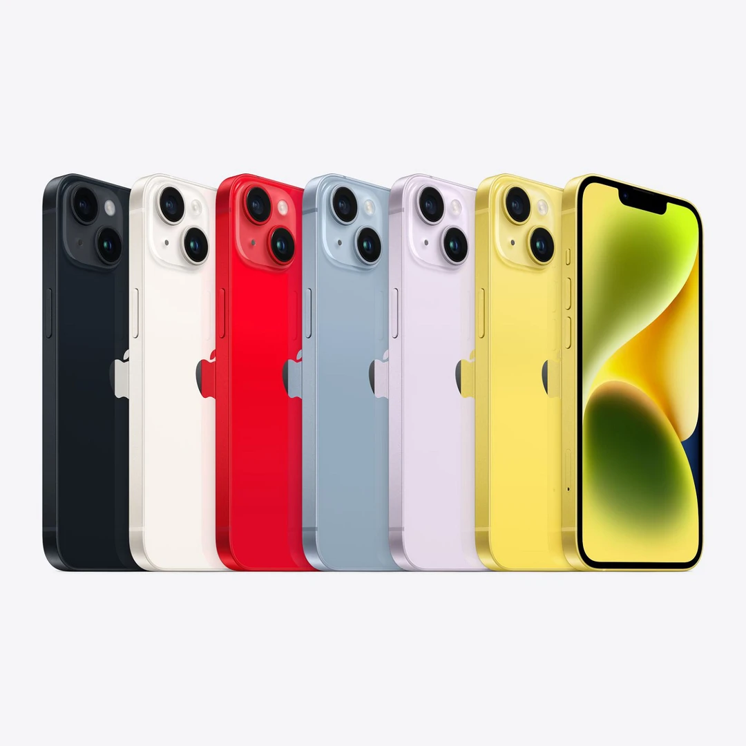 9新 Apple/苹果 14国行正品双卡全网通二手机