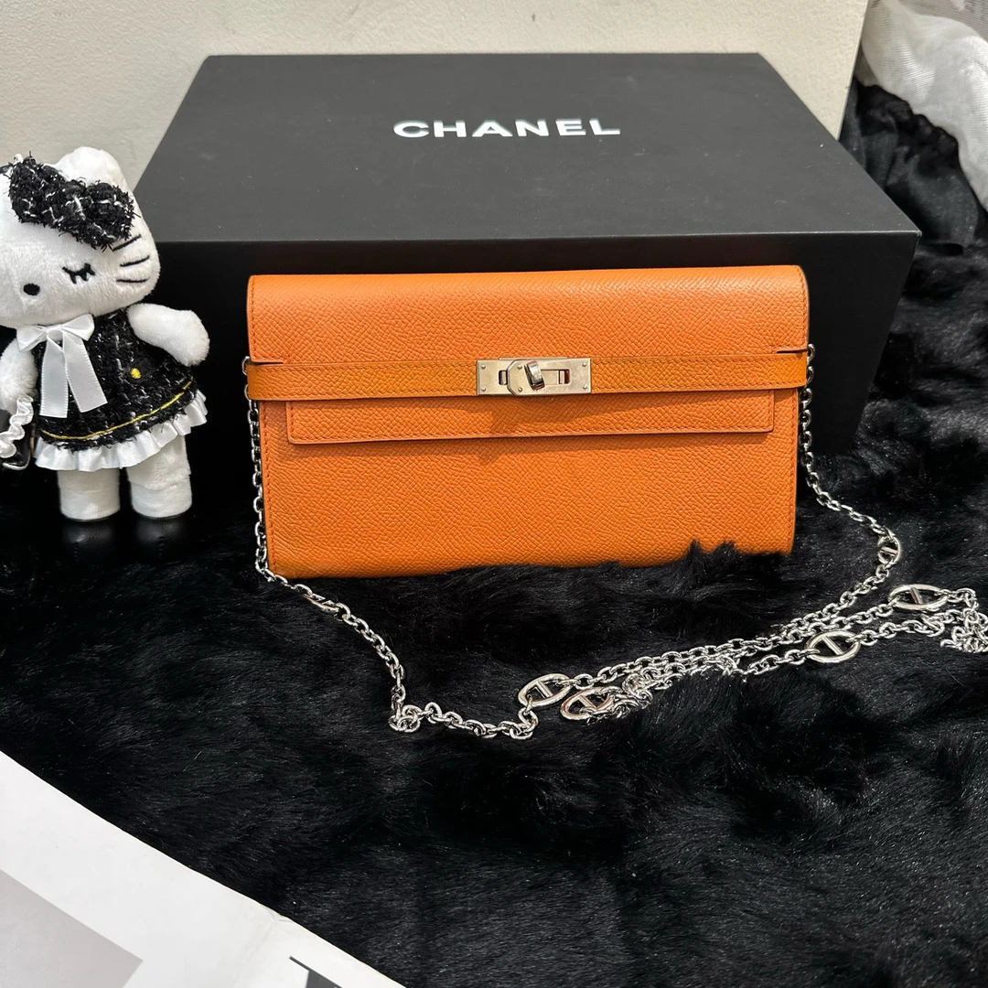 95新 Hermes/爱马仕 Hermes爱马仕Kelly长款钱包