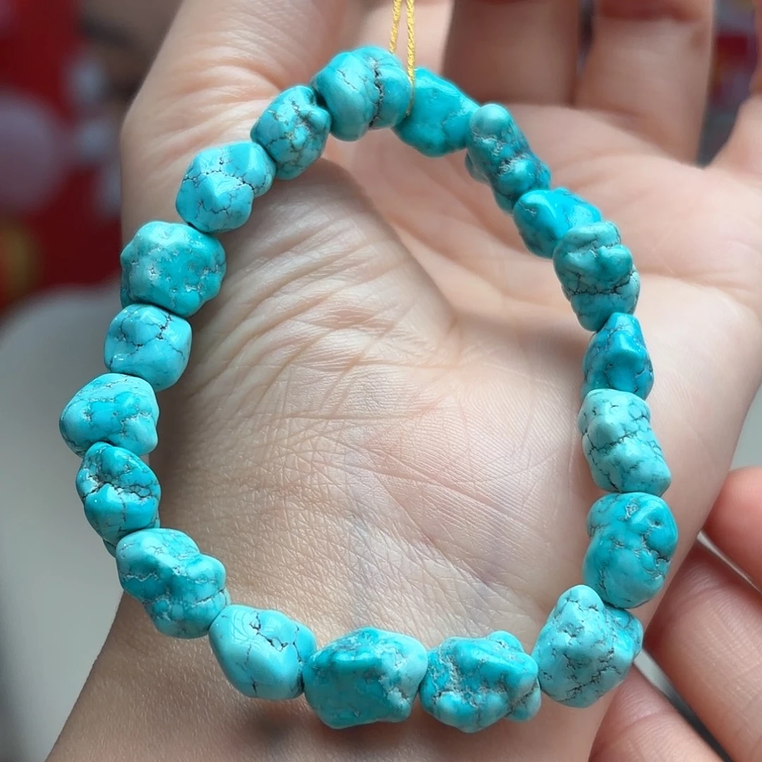 绿松石未镶嵌颈饰