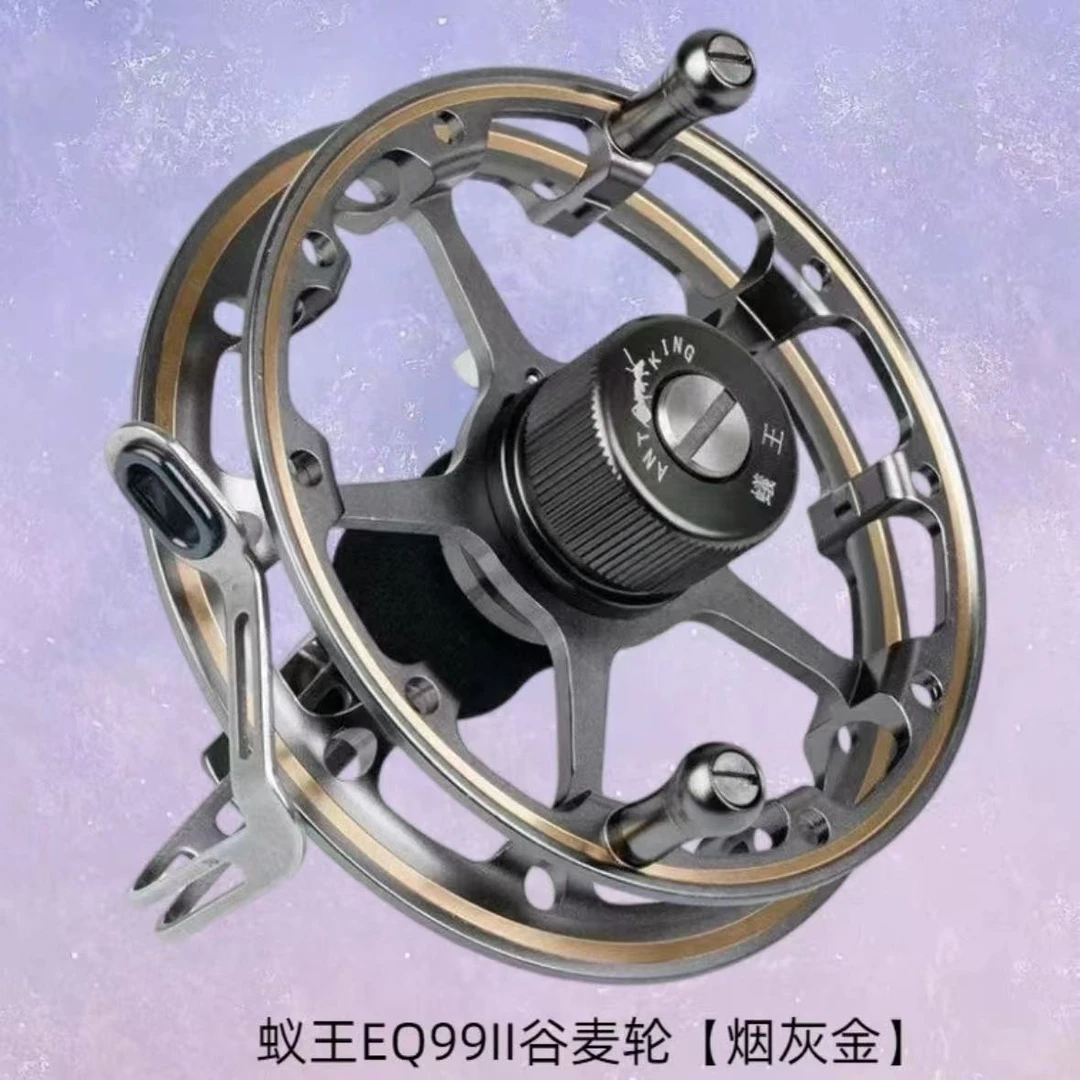 蚁王JQM主体轮EQM风火轮逗钓轮铝合金主体钓带卸力前打鱼线轮调节