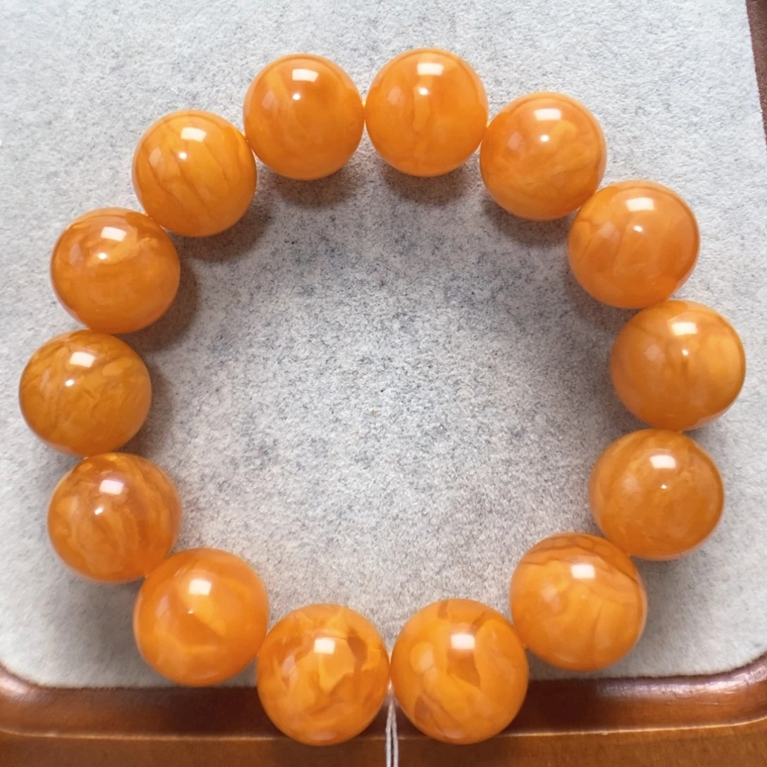 蜜蜡未镶嵌手串蜜蜡
