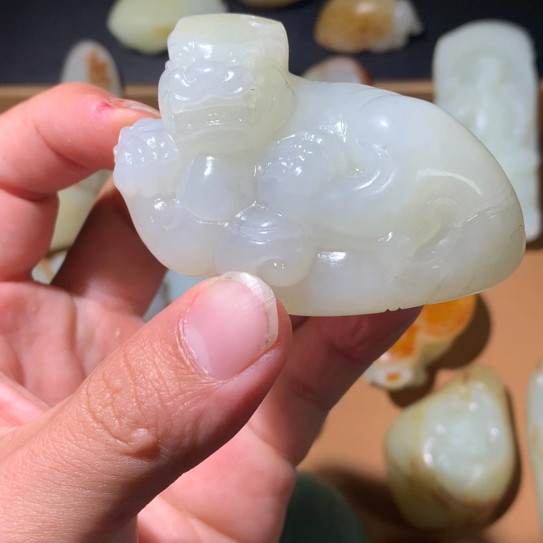 和田玉（糖玉）未镶嵌挂件