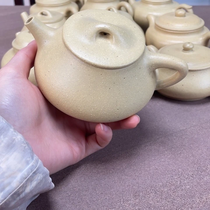 本山绿泥茶壶石瓢260毫升