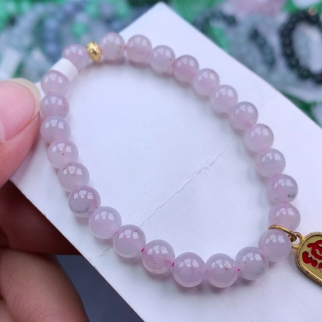 未镶嵌手链翡翠手串