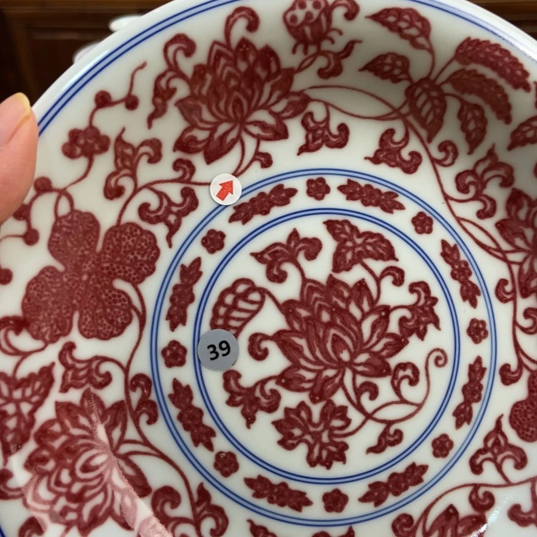手绘现代茶具非古董