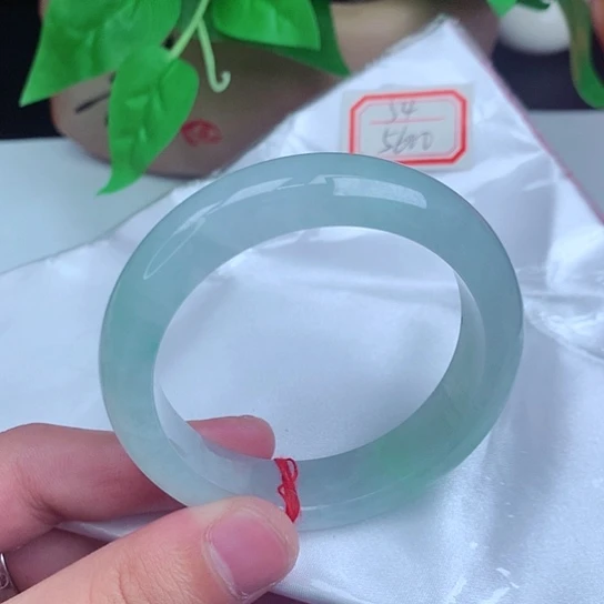 翡翠手镯未镶嵌正圈044