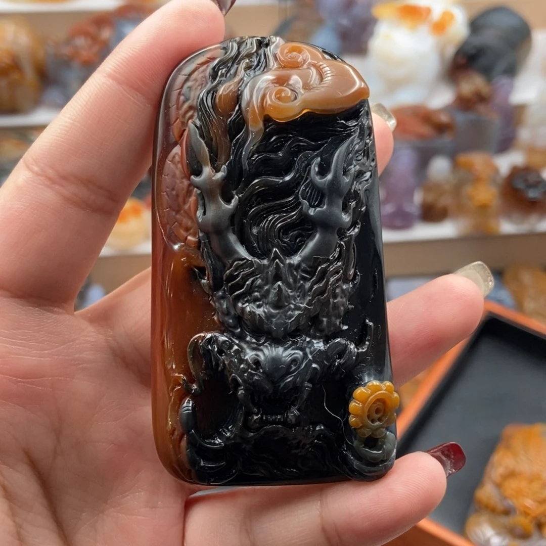 玛瑙/玉髓项链未镶嵌