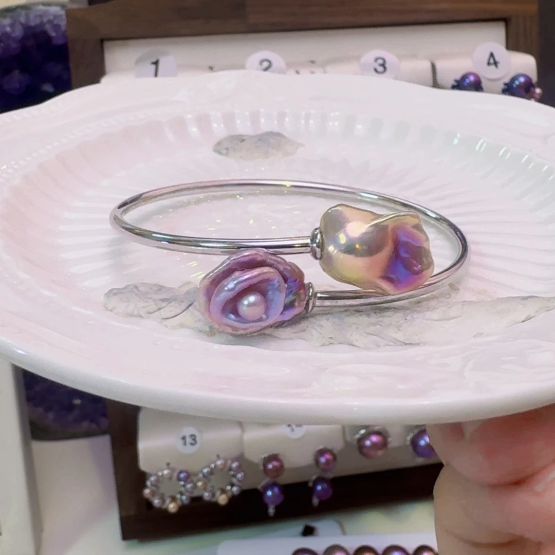 淡水珍珠手镯未镶嵌贼*财