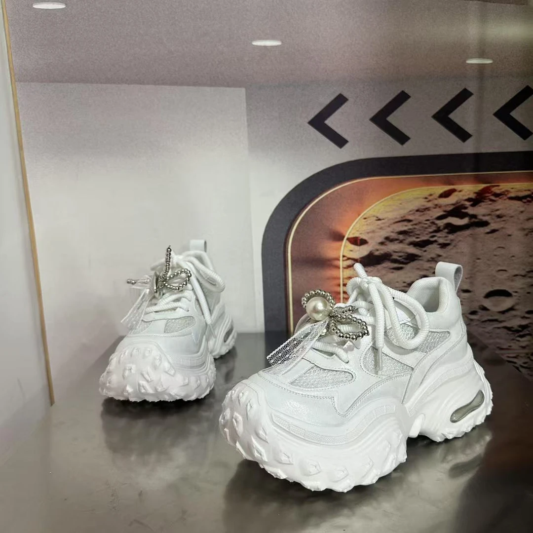 518-1春夏新款2025爆款单里高级感时尚精品老爹鞋百搭ins